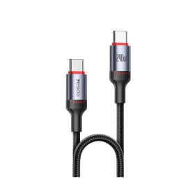 YESIDO CA185 USB-C to USB-C Fast Charging Data Cable 240W (5A) 1.2M Black