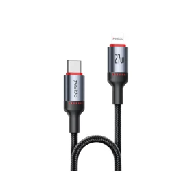YESIDO CA182 USB-C to Lightning Fast Charging Cable 27W (3A) –1M Black