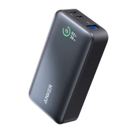 Anker 533 PowerCore 10000mAh 30W PD Power Bank (A1256H11) – Black