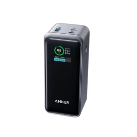 Anker Prime 3-ports Power Bank, 20,000mAh, 200W, A1336011 – Black