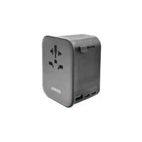 Anker 4IN1 Travel Adapter, 65 Watts, A9213K11 - Black