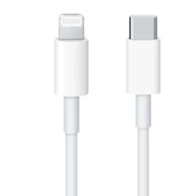 كيبل USB-C إلى Lightning من Apple بطول 1 متر | أبيض